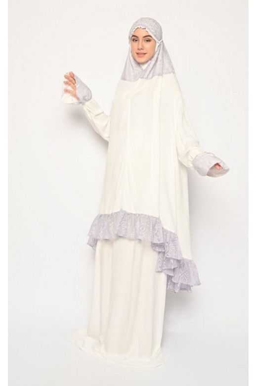 Mukena Aisyah White